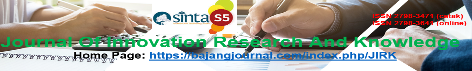 Journal of Innovation Research and Knowledge