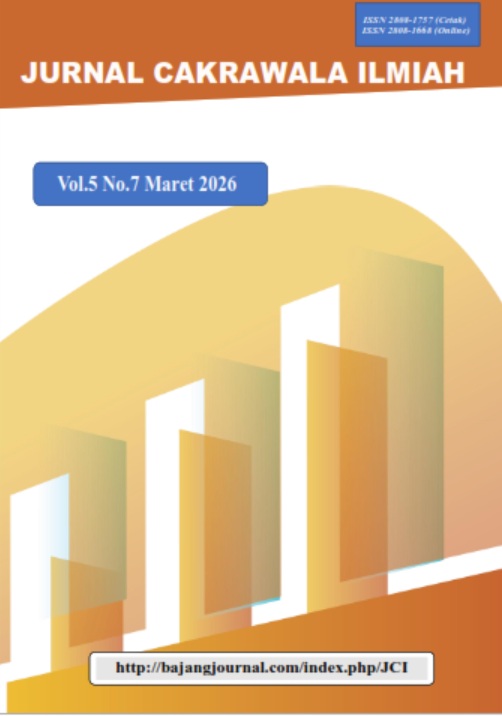 					View Vol. 5 No. 7 (2026): Maret 2026
				